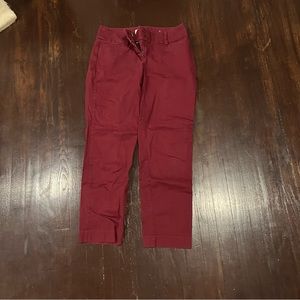 Loft maroon pants
